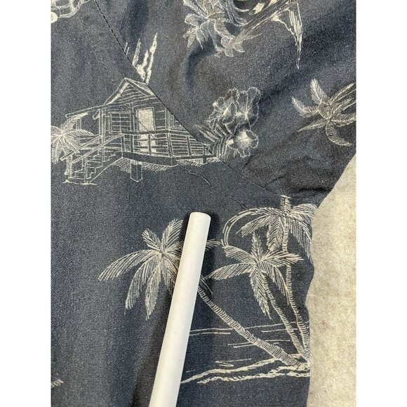 Pendleton Mens Hawaiian Beach Surf Short Sleeve Button Shirt Palm Trees Size XL - Picture 12 of 14